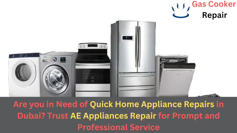 Are you in Need of Quick Home Appliance Repairs in Dubai? Trust AE Appliances Repair for Prompt and Professional Service